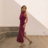 Vestido Cyntia Cereza