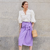 Falda Patrizia Violet