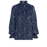 Top Lucie Blue Glitter