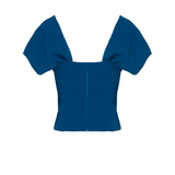 Top Benedetta Petroleum Blue