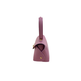 Bubblegum Pink Origami Clutch Handbag