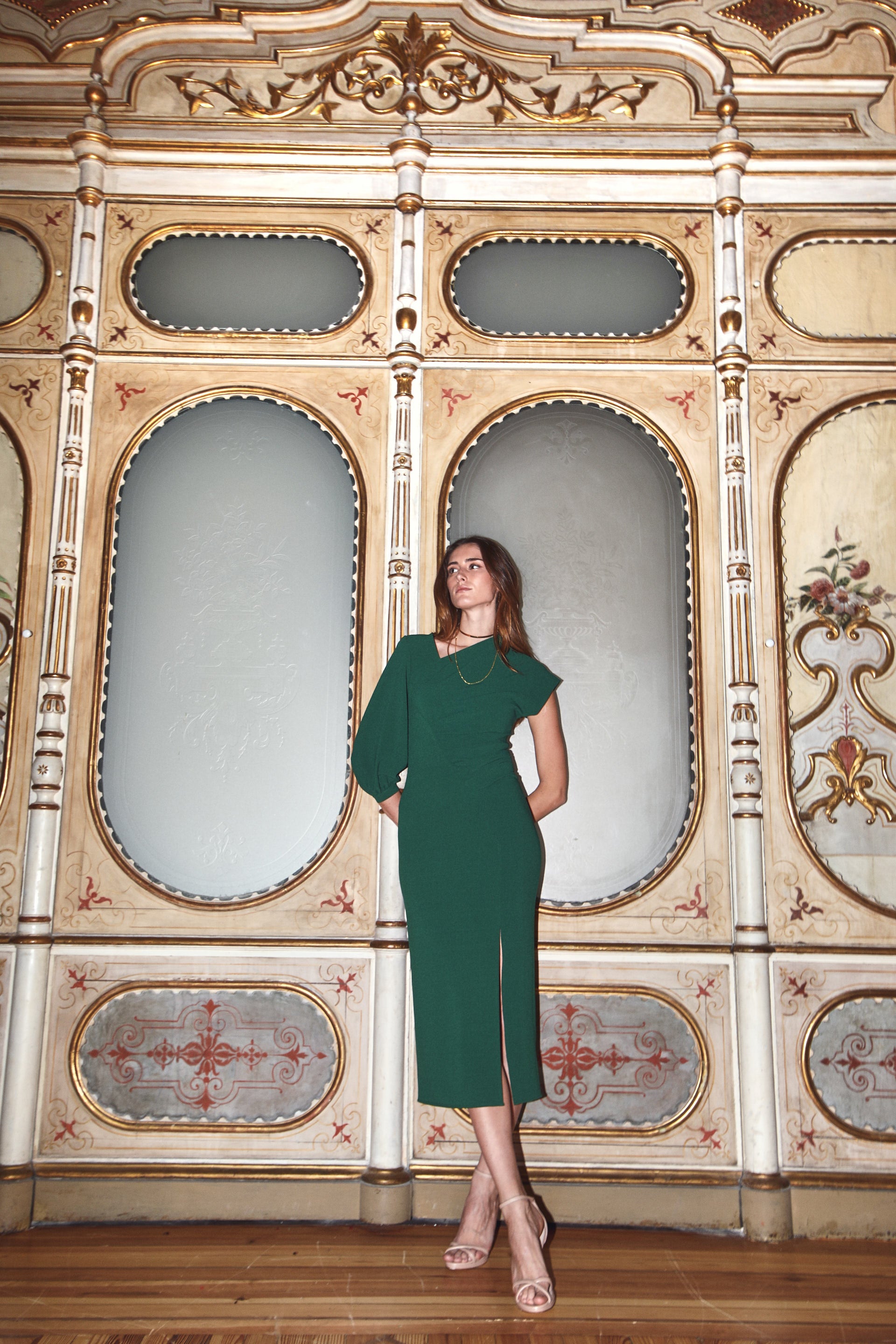 Daria Green Dress Mimoki Daria Green Dress Mimoki