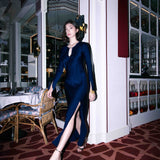 Angie Navy Dress