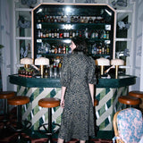 Flavia Python Dress