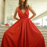 Alma Red Dress