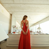 Alma Red Dress