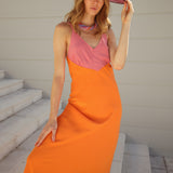 Aurelia Two-Tone Dress