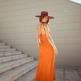 Aurelia Two-Tone Dress