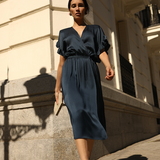 Vestido Andrea Azul Marino