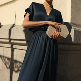 Vestido Andrea Azul Marino