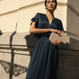 Vestido Andrea Azul Marino