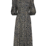 Flavia Python Dress
