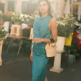 Cyntia Turquoise Dress