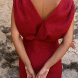 Vestido Beatriz Granate