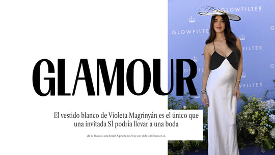 El vestido blanco de Violeta Magrinyán es el único que una invitada SÍ podría llevar a una boda