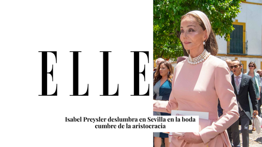 Isabel Preysler reaparece deslumbrante en la boda que ha reunido a la aristocracia en Sevilla: los detalles de su look