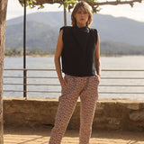 Top Leyre Vichy Negro