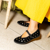 Mae Silver Black Flabelus