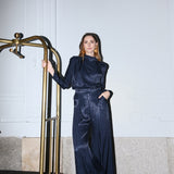 Pantalón Antonia Azul Rayas