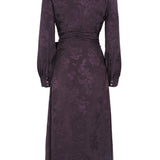 Vestido Huga Berenjena