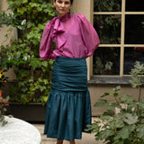 Falda Ivanna Tafetán