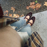 Mae Silver Wine Flabelus