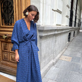 Vestido Akira Indigo