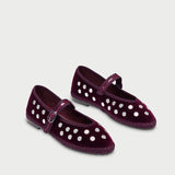 Mae Silver Wine Flabelus