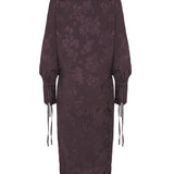 Vestido Bruna Berenjena