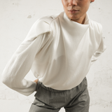 Camisa Laure Satén Blanco