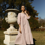Vestido Josefina Rosa