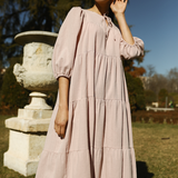 Vestido Josefina Rosa