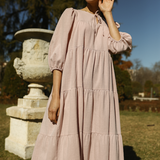 Vestido Josefina Rosa