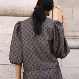 Top Anna Jacquard Amatista