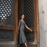 Vestido Astrid Punto Negro