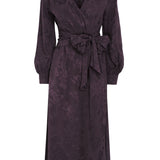 Vestido Huga Berenjena