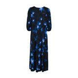 Vestido Josefina Tropical Azul