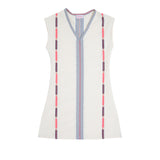 Kaftan Maroki Azul y Rosa Mini