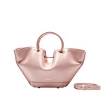 SAONARA Bolso mini capazo peonia piel