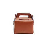 SAONARA Bolso Kukito caramelo/blue sky piel