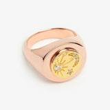 Anillo Universo Myriam oro rosa