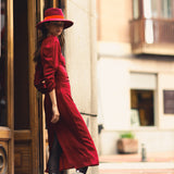 Vestido Geiko Granate
