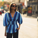 Top Chloe Blue