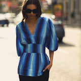 Top Chloe Blue