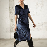 Vestido Tiziana Azul Marino
