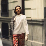 Top Laure Vichy Blanco