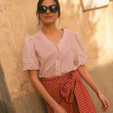 Camisa Alice Tulipanes