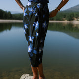 Falda Alessandra Tropical Azul