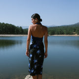 Falda Alessandra Tropical Azul
