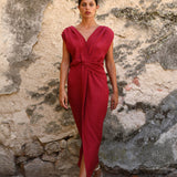 Vestido Beatriz Granate